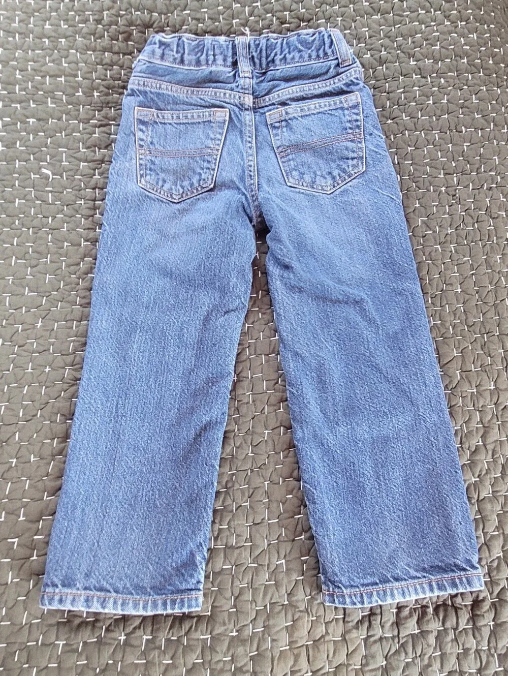 OSHKOSH B'gosh Boys' Blue Denim Jeans- 4T